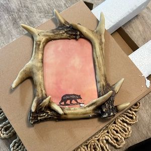New 5x7 antler picture frame